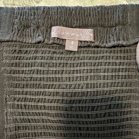 Aritzia Black Strapless Corset Top - Picture 3 of 3